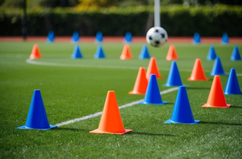 Soccer Training Cones Drills
